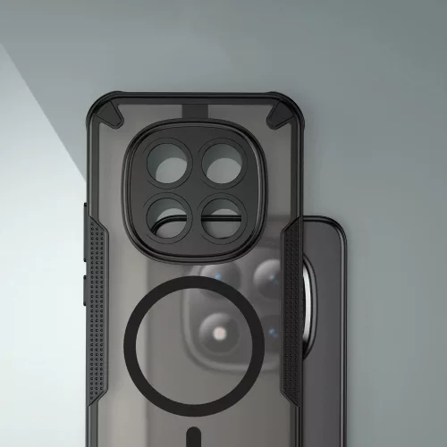 Tech-Protect Rugged Shield Xiaomi Redmi Note 15 Pro Plus 5G / Poco M8 Pro ütésálló tok, MagSafe, fekete