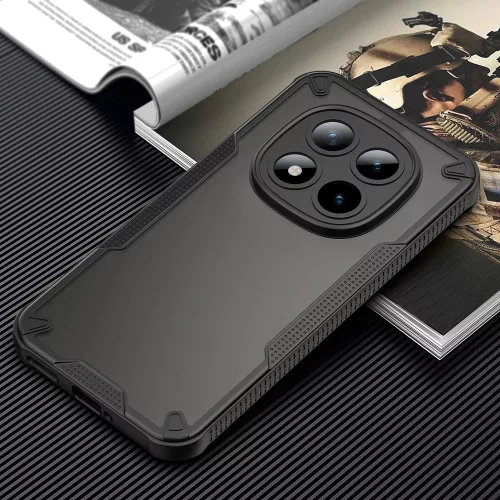 Tech-Protect Rugged Shield Xiaomi Redmi Note 15 Pro Plus 5G / Poco M8 Pro ütésálló tok, fekete
