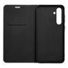 Luna Book Carbon Xiaomi Redmi Note 15 / Poco M8 5G flip tok kártyatartóval, fekete