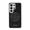Guess PU Perforated 4G Logo Samsung Galaxy S26 Ultra mágneses tok, fekete