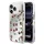 Guess PC/TPU Mirror Glitter Cherry Apple iPhone 17 Pro tok kameravédő peremmel, cseresznye minta