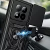 Tech-Protect Camshield Pro Xiaomi Poco F8 Ultra strapabíró tok kameravédelemmel, kitámasztóval, fekete