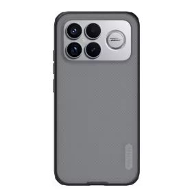   Nillkin Super Frosted PRO Xiaomi Poco F8 Ultra műanyag hátlap tok, átlátszó-fekete
