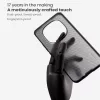 Nillkin Super Frosted PRO Xiaomi Poco F8 Ultra műanyag hátlap tok, átlátszó-fekete