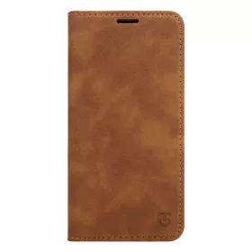   Tactical Xproof Samsung Galaxy A37 flip/oldalra nyíló tok, barna