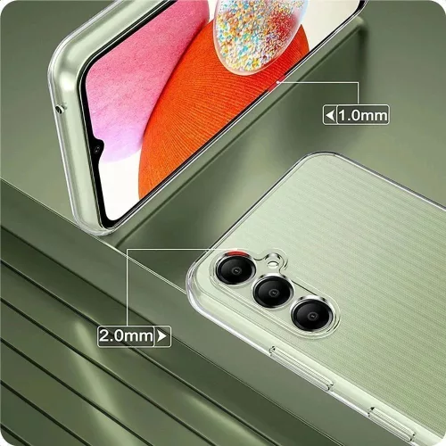 Tech-Protect Flexair Hybrid Samsung Galaxy A37 hátlap tok, megerősített sarok, átlátszó