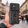 Tech-Protect Camshield Pro Samsung Galaxy A37 strapabíró tok kameravédelemmel, kitámasztóval, fekete