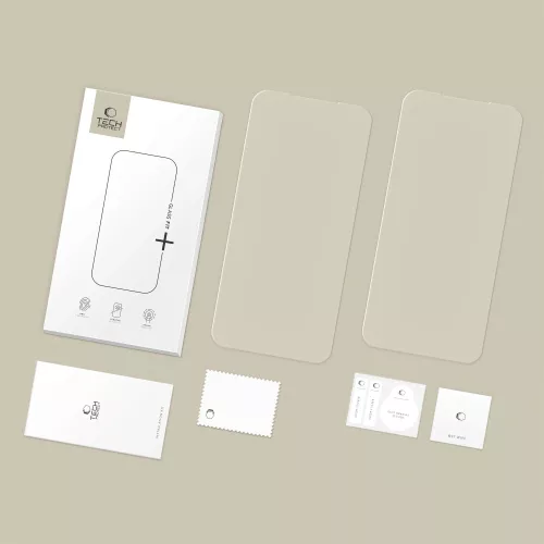 Tech-Protect Glass Fit+ Samsung Galaxy A37 / Galaxy A57 kijelzővédő üvegfólia, átlátszó (2db)