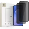 Tech-Protect GLASS SPY+ Privacy Samsung Galaxy A37 / Galaxy A57 kijelzővédő üvegfólia, betekintésgátló, fekete (2db)