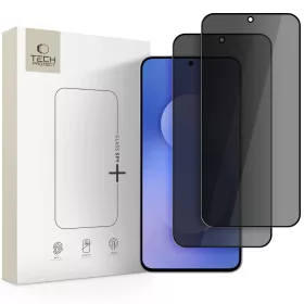   Tech-Protect GLASS SPY+ Privacy Samsung Galaxy A37 / Galaxy A57 kijelzővédő üvegfólia, betekintésgátló, fekete (2db)