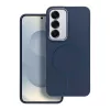 Frame Mag Samsung Galaxy A37 hátlap tok kameravédő peremmel, MagSafe, kék