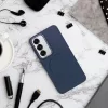 Frame Mag Samsung Galaxy A37 hátlap tok kameravédő peremmel, MagSafe, kék