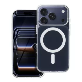   Clear Fusion Mag Samsung Galaxy A57 hátlap tok, MagSafe, kék