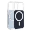 Clear Fusion Mag Samsung Galaxy A57 hátlap tok, MagSafe, kék