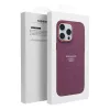 Frame Mag Samsung Galaxy A57 hátlap tok kameravédő peremmel, MagSafe, magenta