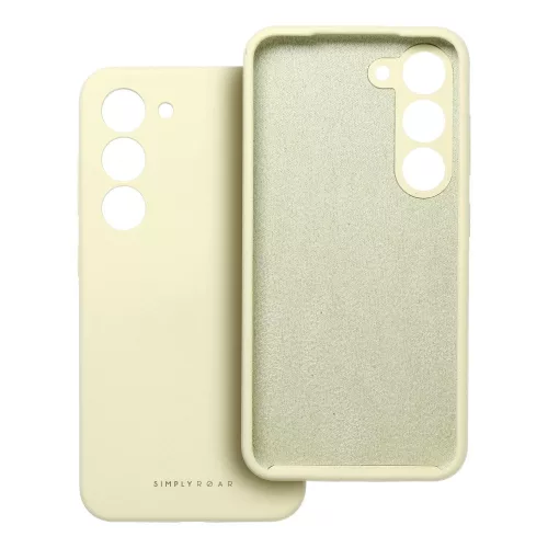 Cloud Skin Samsung Galaxy A57 szilikon tok, sárga