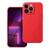 Silicone Mag Samsung Galaxy A57 szilikon hátlap tok, MagSafe, piros