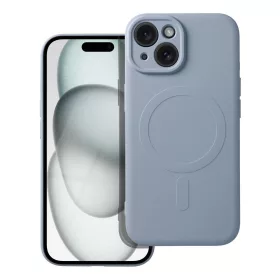   Silicone Mag Samsung Galaxy A57 szilikon hátlap tok, MagSafe, világoskék