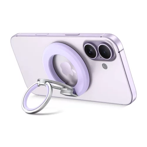 Tech-Protect MMR500 mágneses telefon tartó gyűrű, MagSafe, lila-ezüst