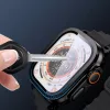 Tech-Protect Glass Ring Apple Watch Ultra 4 / 3 / 2 / 1 49mm tempered glass kijelzővédő fólia csomag, fekete (2db)