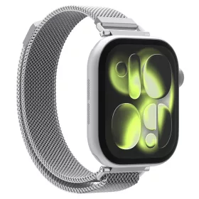   Spigen WBM4 Apple Watch 11 / 10 / 9 / 8 / SE (40 / 41 / 42mm), szíj, ezüst