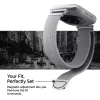 Spigen WBM4 Apple Watch 11 / 10 / 9 / 8 / SE (40 / 41 / 42mm), szíj, ezüst