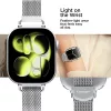 Spigen WBM4 Apple Watch 11 / 10 / 9 / 8 / SE (40 / 41 / 42mm), szíj, ezüst
