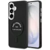 Karl Lagerfeld Embossed Ring RSG Logo Samsung Galaxy S26 Plus mágneses tok, MagSafe, fekete