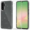 Tech-Protect Flexair Samsung Galaxy A57 hátlap tok, csillámos-átlátszó