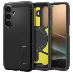   Spigen Tough Armor MagFit Samsung Galaxy S26 tok, MagSafe, Black, fekete