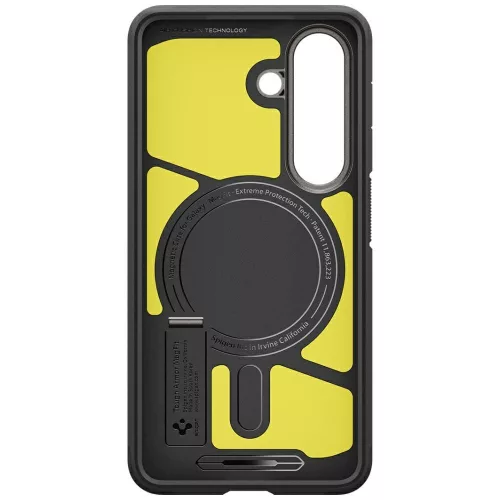 Spigen Tough Armor MagFit Samsung Galaxy S26 tok, MagSafe, Abyss Green, zöld