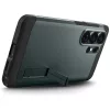 Spigen Tough Armor MagFit Samsung Galaxy S26 Ultra tok, MagSafe, Abyss Green, zöld
