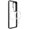 Spigen Ultra Hybrid MagFit Samsung Galaxy S26 Ultra tok, Matte Black, átlátszó-fekete