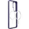 Spigen Ultra Hybrid MagFit Samsung Galaxy S26 Ultra tok, Deep Purple, átlátszó-lila