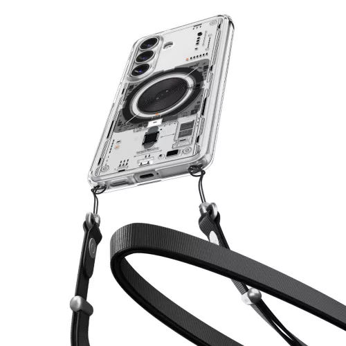 Spigen Ultra Hybrid MagFit Samsung Galaxy S26 tok, MagSafe, Neo One, átlátszó