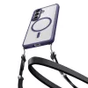 Spigen Ultra Hybrid MagFit Samsung Galaxy S26 tok, MagSafe, Deep Purple, lila