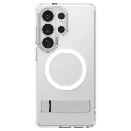Spigen Ultra Hybrid S MagFit Samsung Galaxy S26 Ultra tok, MagSafe, Clear White, átlátszó-fehér