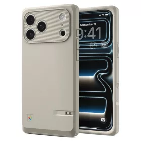   Spigen Classic LS Apple iPhone 17 Pro tok, MagSafe, Stone, szürke