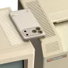 Spigen Classic LS Apple iPhone 17 Pro Max tok, MagSafe, Stone, szürke