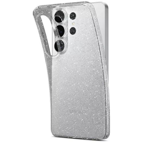Spigen Liquid Crystal Glitter Samsung Galaxy S26 Ultra tok, csillámos, átlátszó