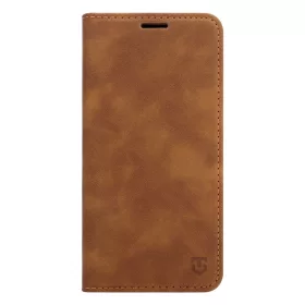   Tactical Xproof Samsung Galaxy A57 flip/oldalra nyíló tok, barna