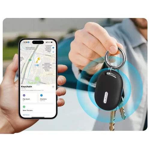 Tech-Protect Icon Xiaomi Tag tok, fekete