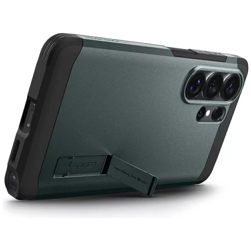 Spigen Tough Armor Samsung Galaxy A57 tok, Metal Slate, kék