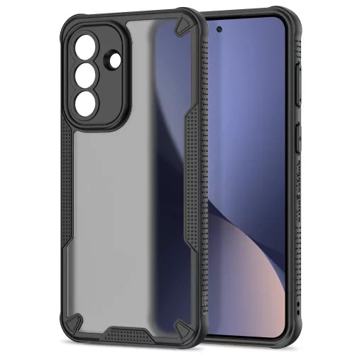 Tech-Protect Rugged Shield Samsung Galaxy A57 ütésálló tok, fekete