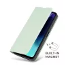OBAL:ME SmoothTouch Honor X7d mágneses flip tok kártyatartóval, zöld
