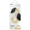 Uniq Revix IV Premium Apple Watch 42/41/40mm mágneses szíj, fehér-sárga