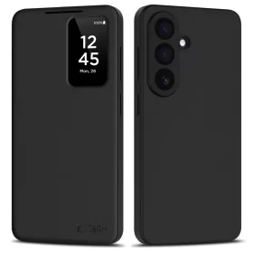   Tech-Protect Smart Wallet Samsung Galaxy A57 flip / kinyitható tok, fekete