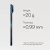 Pitaka Ultra-Slim Apple iPhone Air (2025) hátlap tok, MagSafe, kék