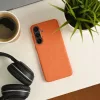 Kevlar Samsung Galaxy A17 / Galaxy A18 MagSafe tok kameravédő peremmel, narancs