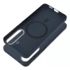 Kevlar Samsung Galaxy S26 MagSafe tok kameravédő peremmel, kék-ezüst
